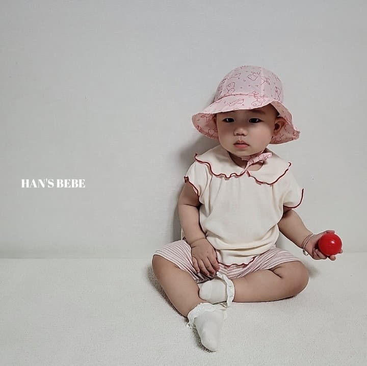 Han's - Korean Baby Fashion - #babygirlfashion - Bebe Stripes Leggings - 12