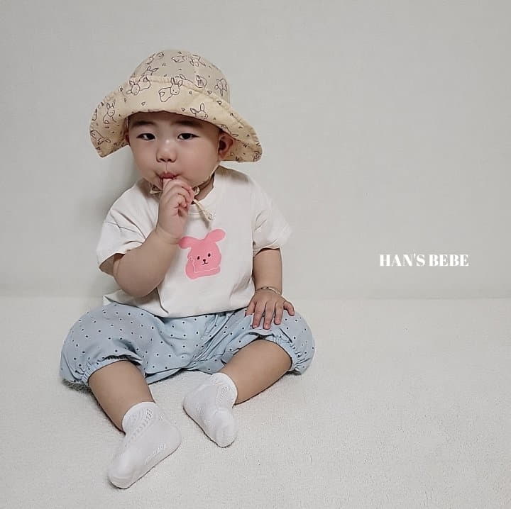 Han's - Korean Baby Fashion - #babygirlfashion - Bebe V Rabbit Tee - 9