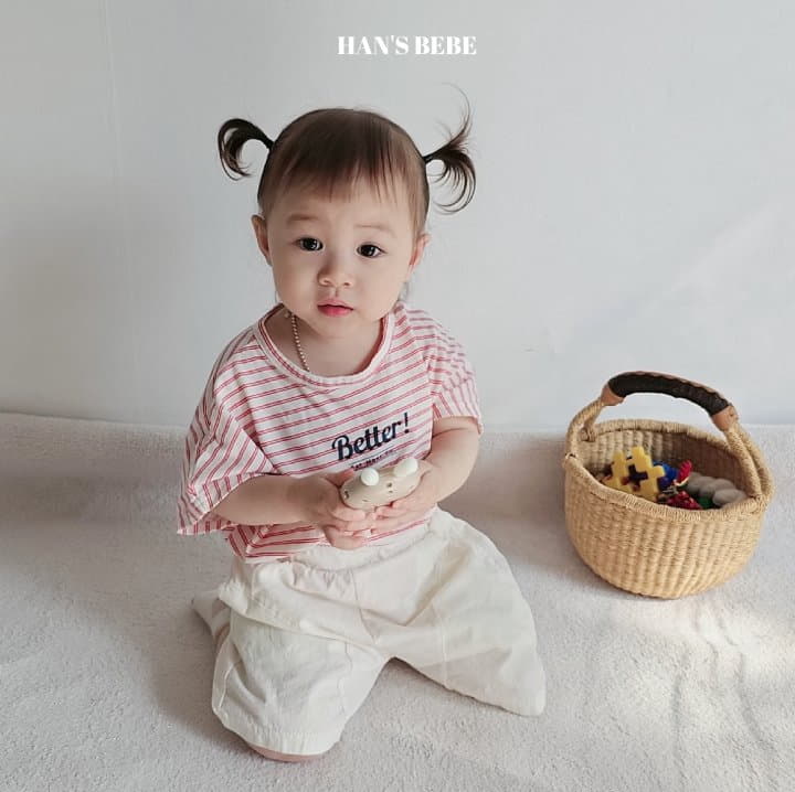Han's - Korean Baby Fashion - #babygirlfashion - Bebe Butter Gaori Tee - 5