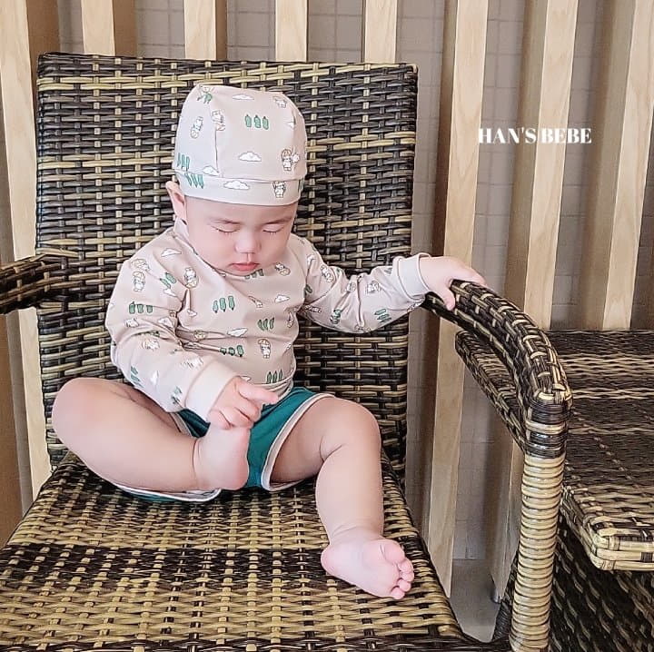 Han's - Korean Baby Fashion - #babylifestyle - Bebe Rabbit Swimwear (Hat+Top+Pants) - 5