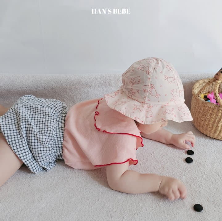 Han's - Korean Baby Fashion - #babylifestyle - Bebe  Bucket Hat - 7