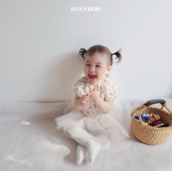 Han's - Korean Baby Fashion - #babylifestyle - Bebe Rosy Shirring Blouse - 3