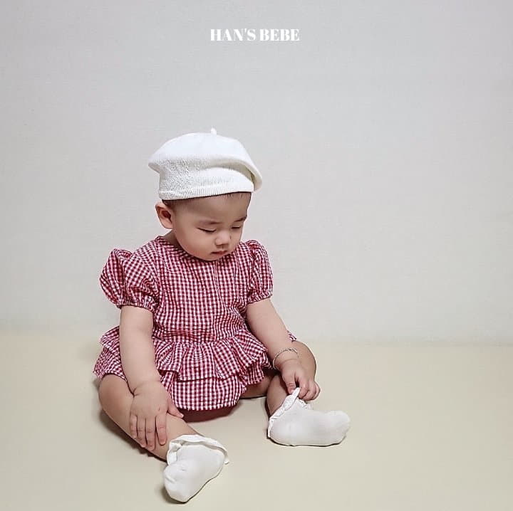 Han's - Korean Baby Fashion - #babylifestyle - Bebe Cancan Frill Bodysuit - 4