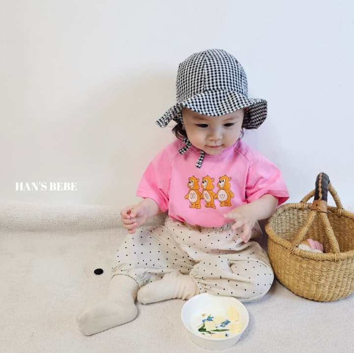 Han's - Korean Baby Fashion - #babyoninstagram - Bebe Three Bears Tee - 12