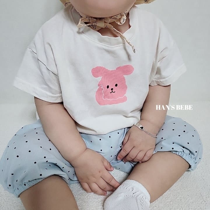 Han's - Korean Baby Fashion - #babyoninstagram - Bebe Mini Dot Pants - 5