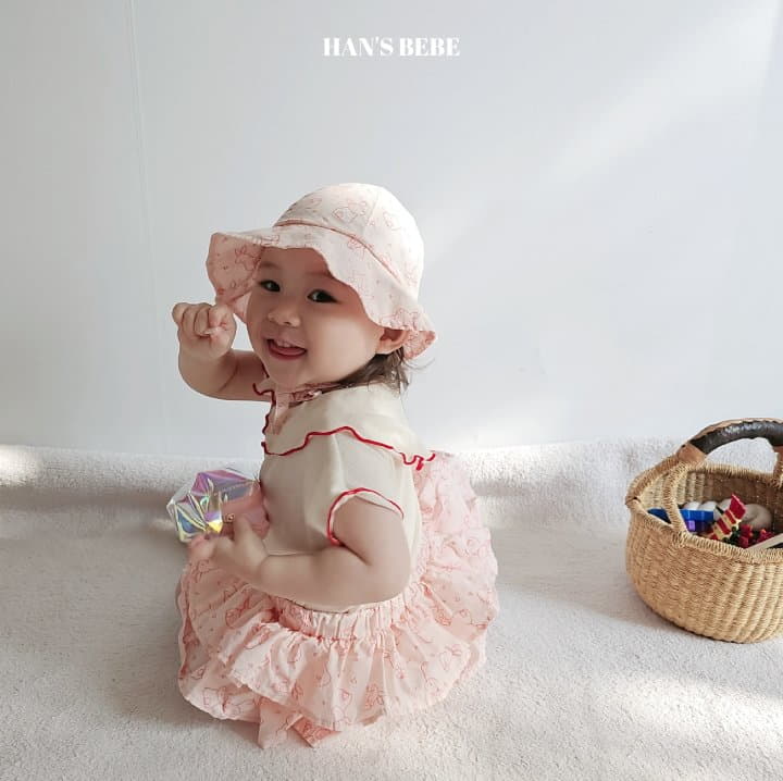 Han's - Korean Baby Fashion - #babyoninstagram - Bebe Collar Inta Tee - 4