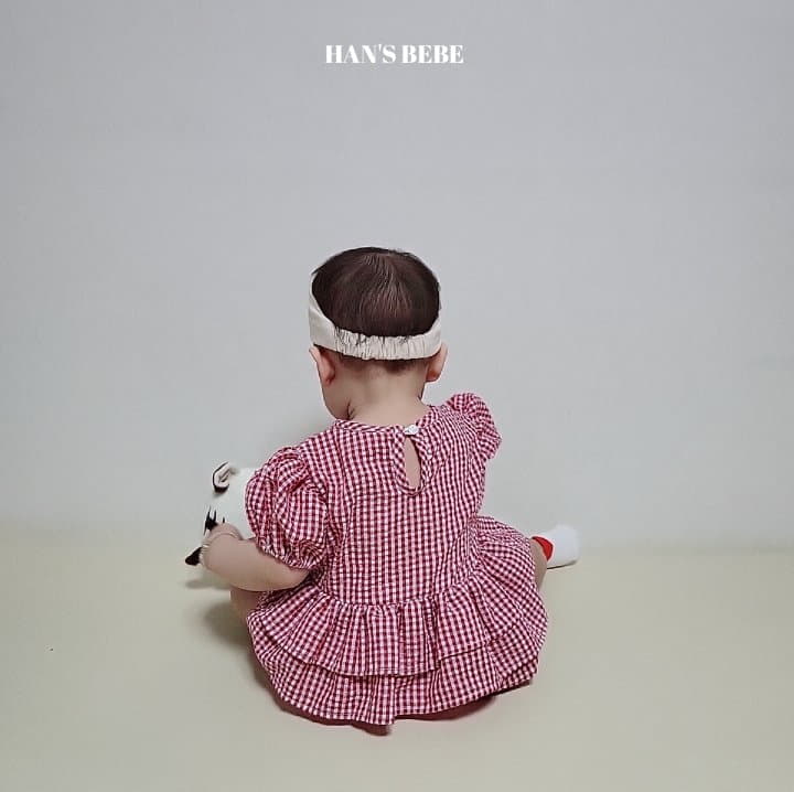Han's - Korean Baby Fashion - #babyoutfit - Bebe Cancan Frill Bodysuit - 7