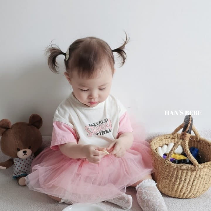 Han's - Korean Baby Fashion - #babyoutfit - Bebe Standard Tee