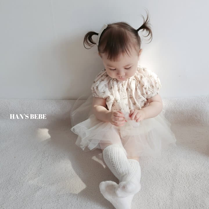 Han's - Korean Baby Fashion - #babyoutfit - Bebe Rosy Shirring Blouse - 6