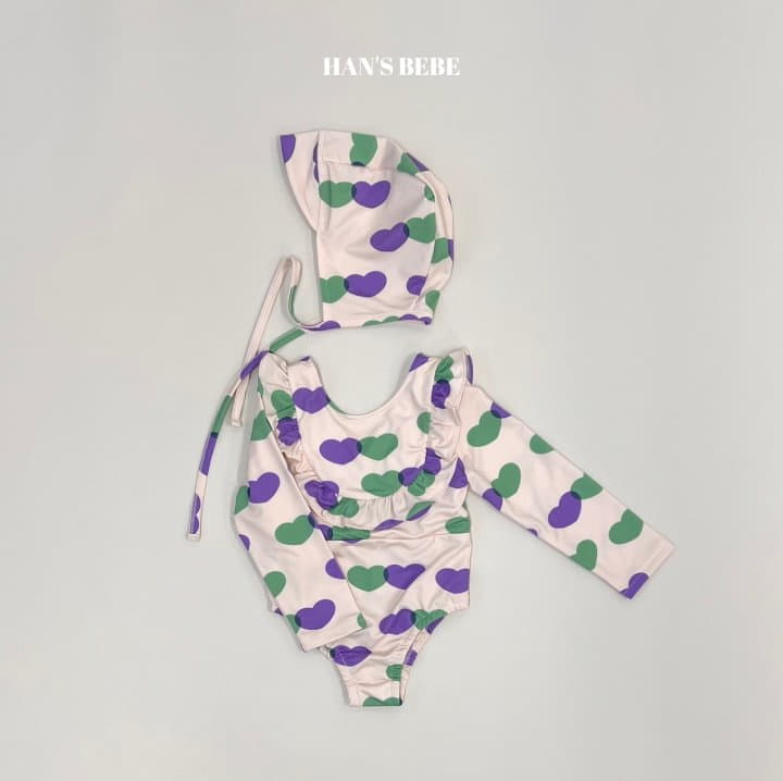 Han's - Korean Baby Fashion - #babywear - Bebe Prelin Swimwear (Hat+Swimwear) - 11