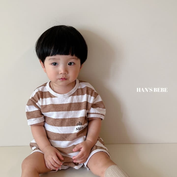 Han's - Korean Baby Fashion - #babyoutfit - Bebe Sunday Bodysuit - 4