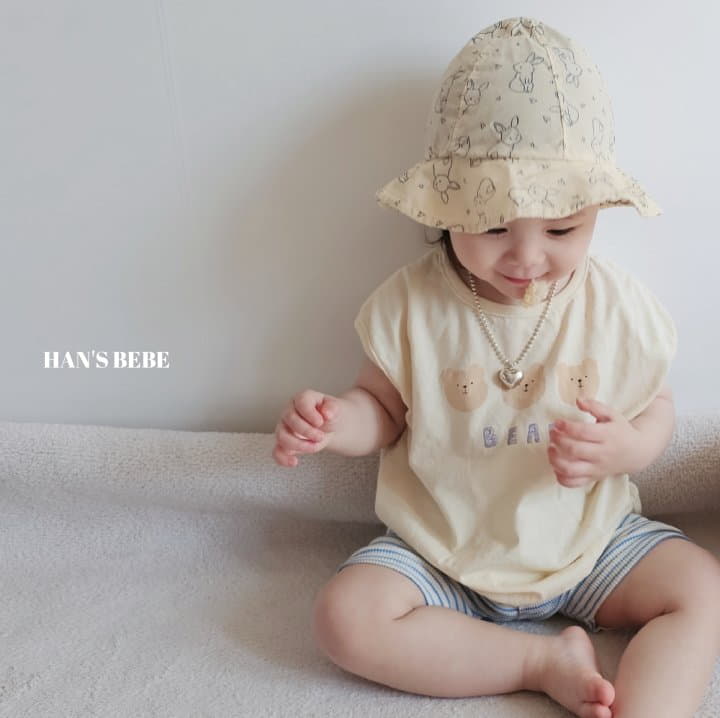 Han's - Korean Baby Fashion - #babywear - Bebe Stripes Leggings - 3