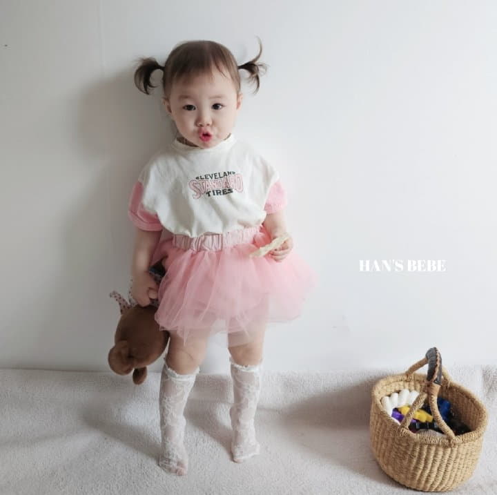 Han's - Korean Baby Fashion - #babywear - Bebe Standard Tee - 2