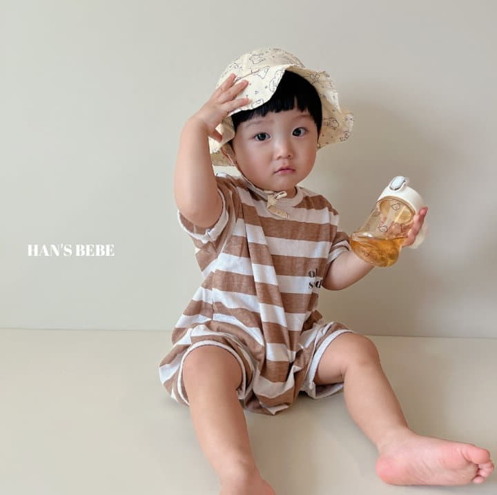 Han's - Korean Baby Fashion - #onlinebabyboutique - Bebe Sunday Bodysuit - 5