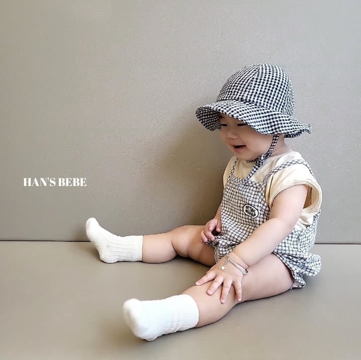 Han's - Korean Baby Fashion - #onlinebabyboutique - Bebe Piping Bodysuit - 8