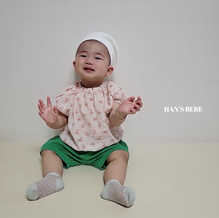 Han's - Korean Baby Fashion - #onlinebabyboutique - Bebe Circle Pants - 6