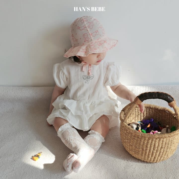 Han's - Korean Baby Fashion - #onlinebabyshop - Bebe Cancan Frill Bodysuit - 10