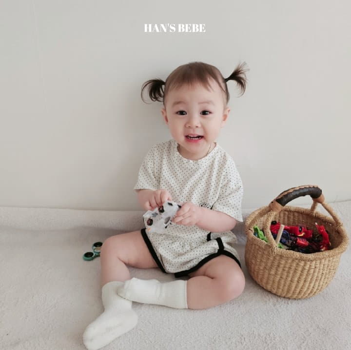 Han's - Korean Baby Fashion - #onlinebabyshop - Bebe Aron Piping Shorts - 7