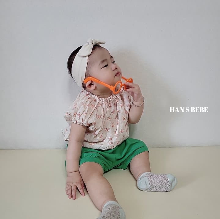Han's - Korean Baby Fashion - #onlinebabyshop - Bebe Circle Pants - 7
