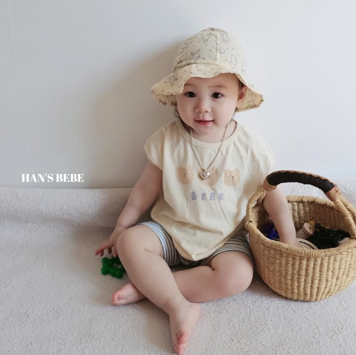 Han's - Korean Baby Fashion - #smilingbaby - Bebe Stripes Leggings - 6