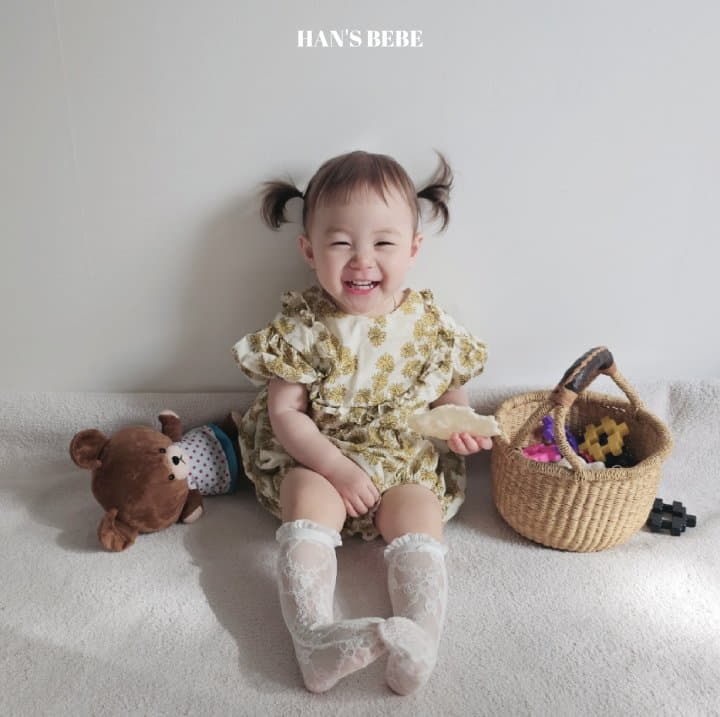 Han's - Korean Baby Fashion - #smilingbaby - Bebe Bonbon Bodysuit - 2
