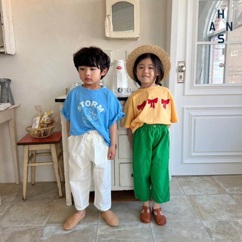 Han's - Korean Children Fashion - #Kfashion4kids - Apple Bear Tee - 8
