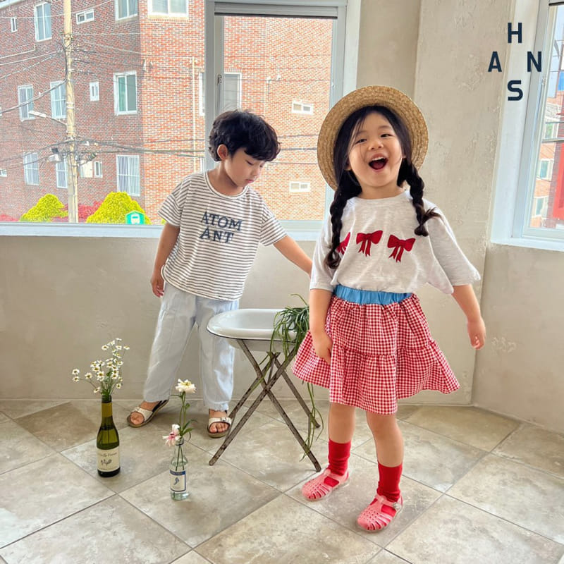 Han's - Korean Children Fashion - #childrensboutique - Ribbon Tee - 2