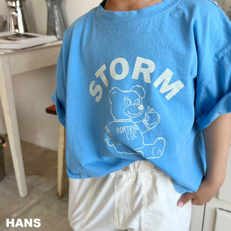Han's - Korean Children Fashion - #discoveringself - Apple Bear Tee - 3