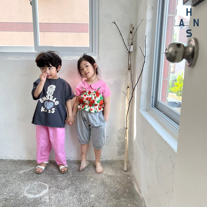 Han's - Korean Children Fashion - #designkidswear - Cherry Banding Sleeveless - 4