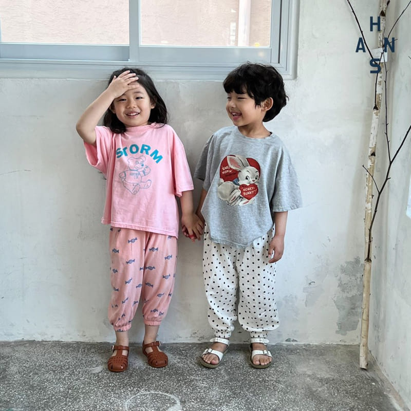 Han's - Korean Children Fashion - #kidsstore - Apple Bear Tee - 6