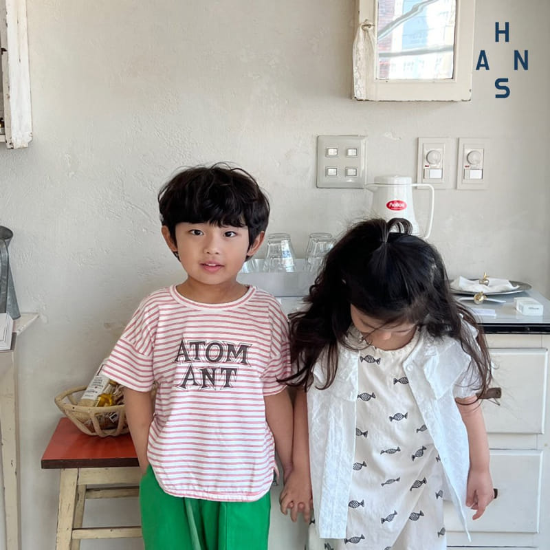 Han's - Korean Children Fashion - #littlefashionista - And Stripes Tee - 2