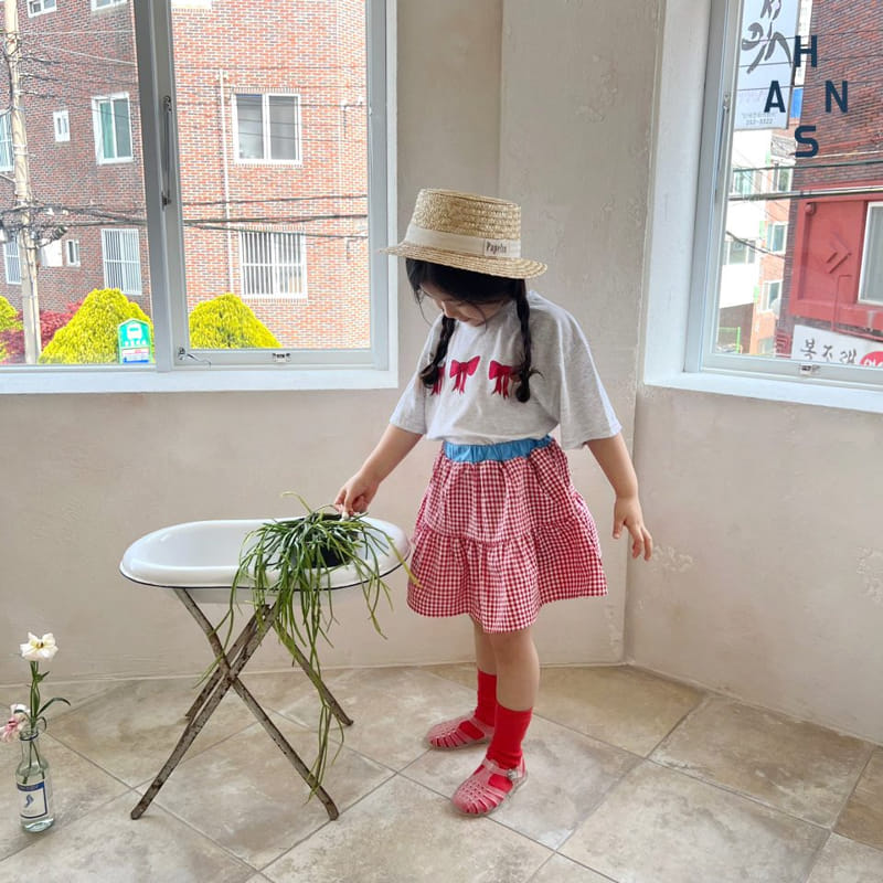 Han's - Korean Children Fashion - #littlefashionista - Ribbon Tee - 10