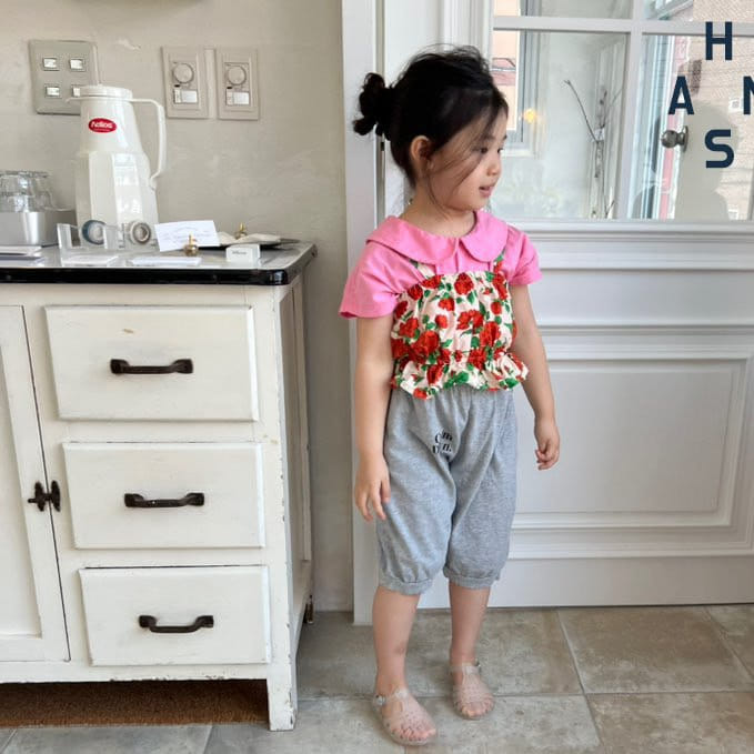 Han's - Korean Children Fashion - #littlefashionista - Cherry Banding Sleeveless - 10