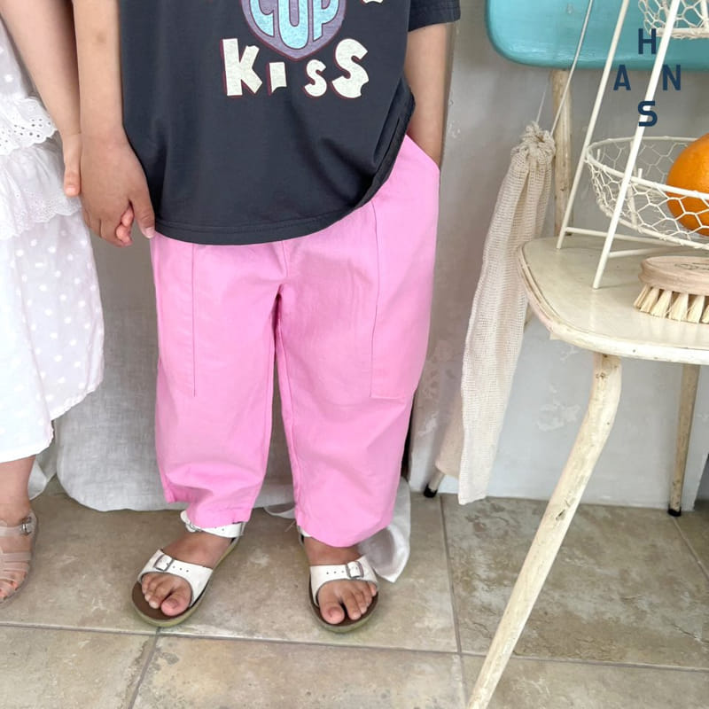 Han's - Korean Children Fashion - #prettylittlegirls - Big Pocket Pants