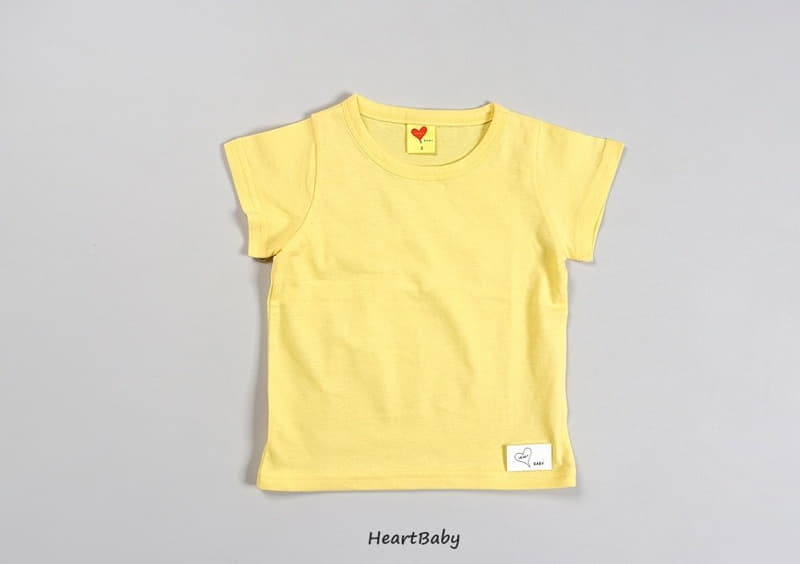 Heart Baby - Korean Children Fashion - #kidsshorts - Heart Tee - 5