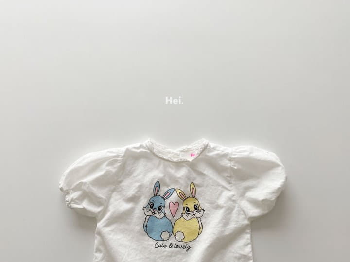 Hei - Korean Children Fashion - #designkidswear - Bunny Blouse