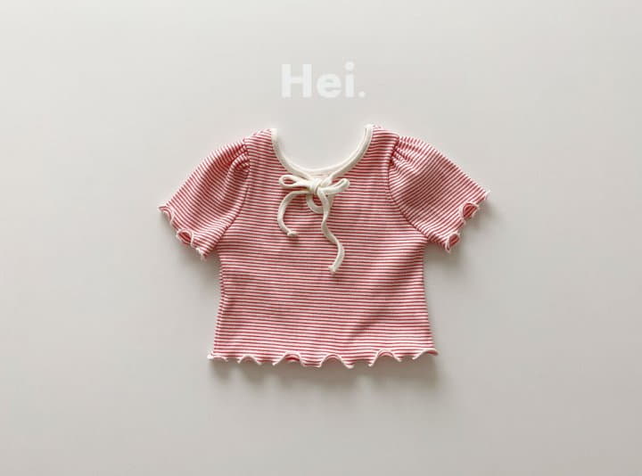 Hei - Korean Children Fashion - #magicofchildhood - Petit Ribbon Tee - 11