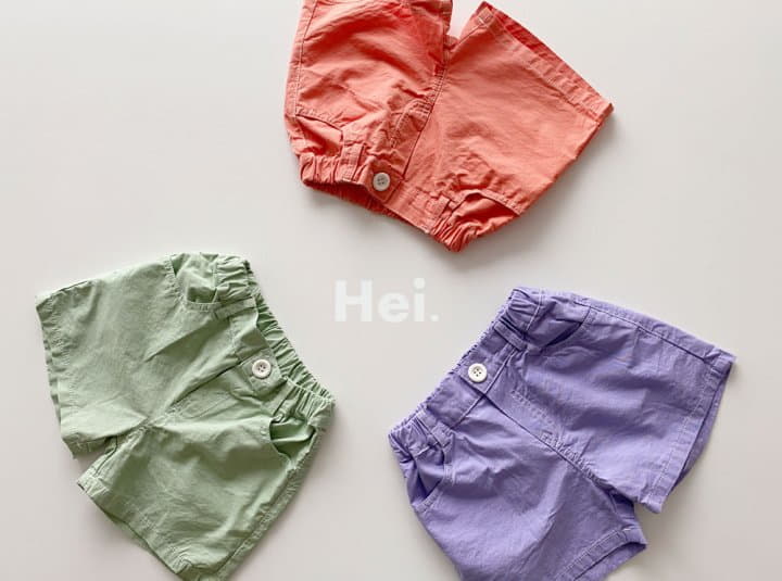 Hei - Korean Children Fashion - #toddlerclothing - Pastel Shorts - 7