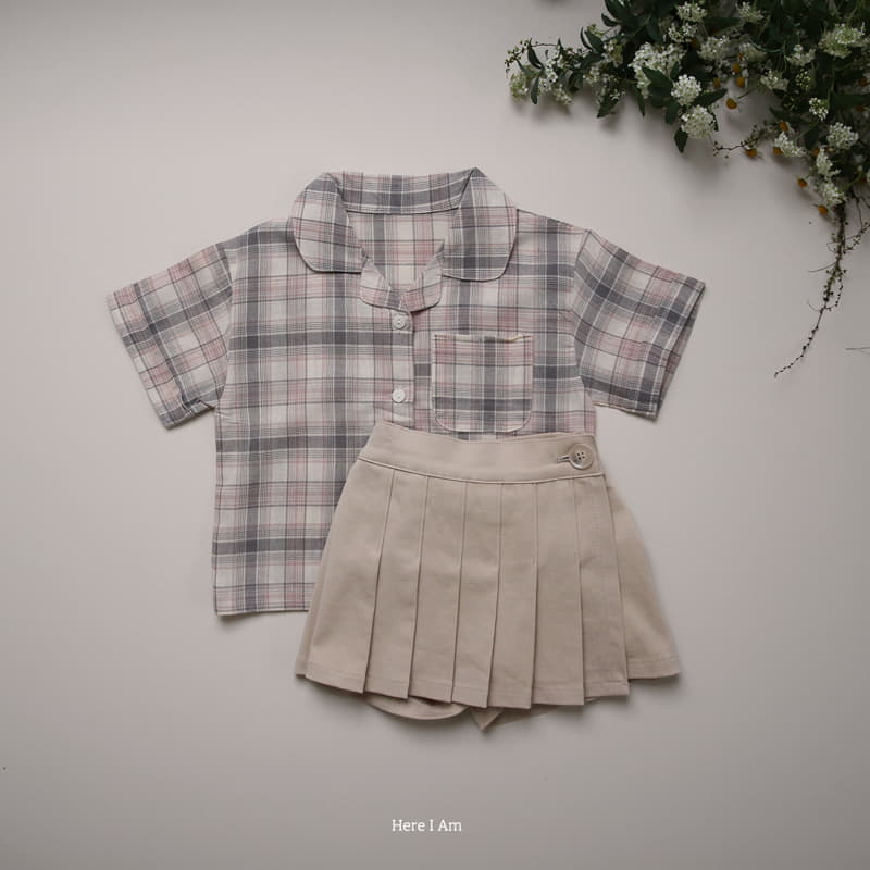 Here I Am - Korean Children Fashion - #kidsshorts - Charron Wrap Skirt - 5