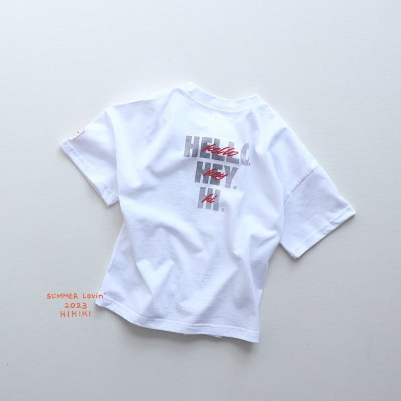 Hikiki - Korean Children Fashion - #kidsstore - Label Tee - 3