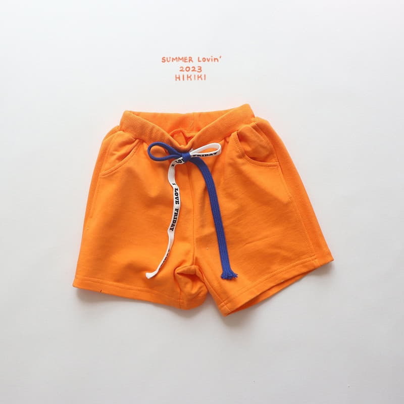 Hikiki - Korean Children Fashion - #littlefashionista - String Shorts - 4