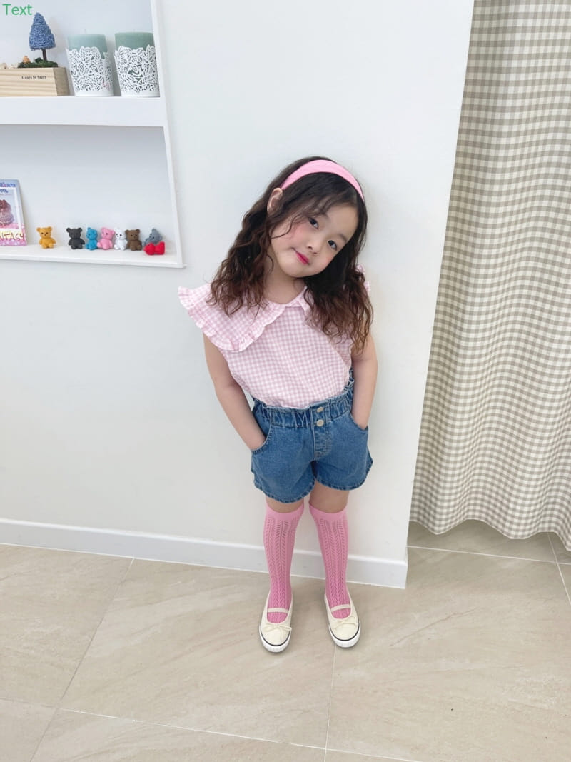Honeybee - Korean Children Fashion - #Kfashion4kids - Check Sleeveless Blouse - 11