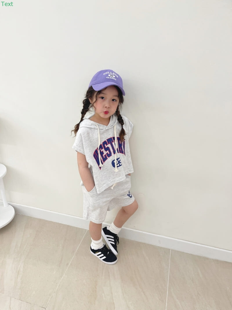 Honeybee - Korean Children Fashion - #childrensboutique - Hoody Cape Top Bottom Set - 5