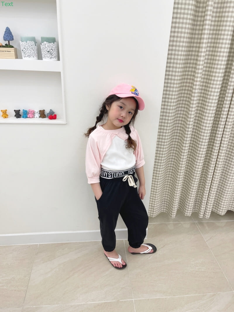 Honeybee - Korean Children Fashion - #designkidswear - Crop Shoulder Tee - 9