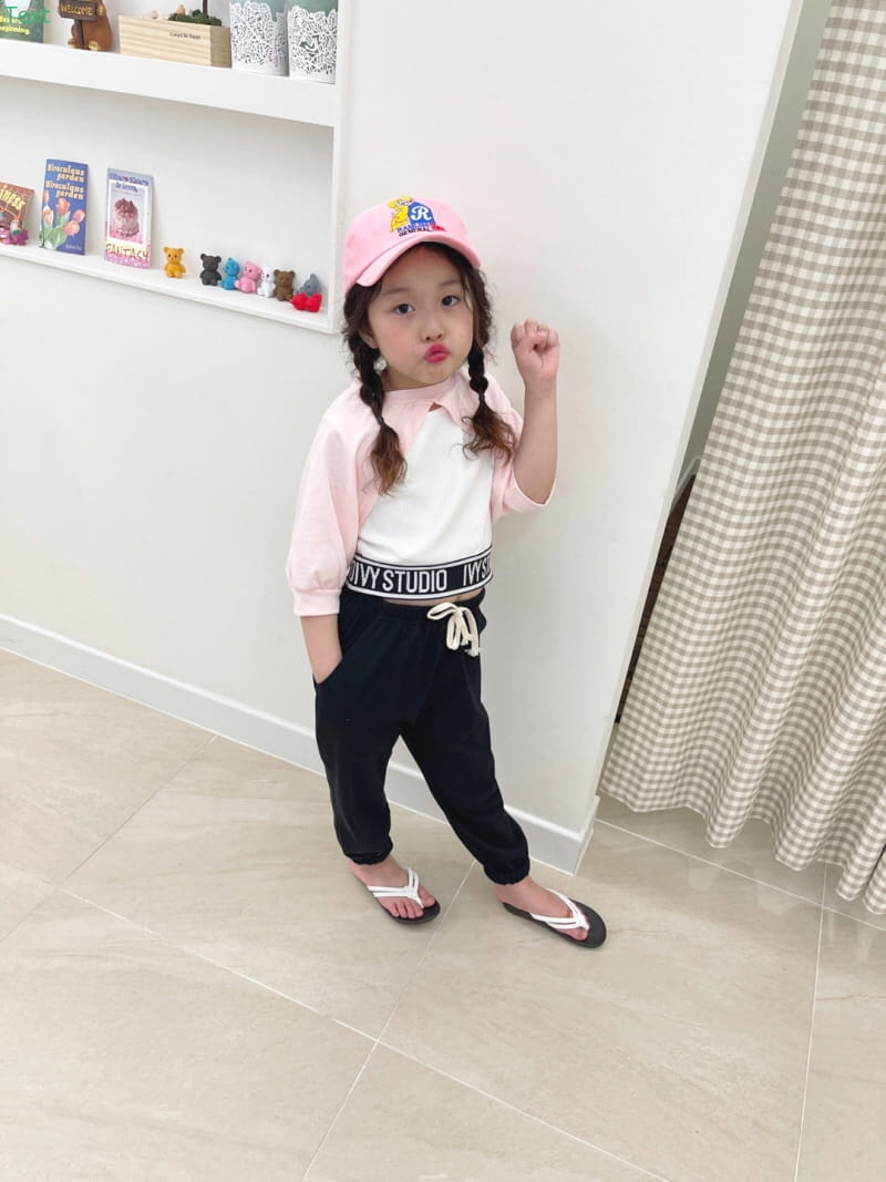 Honeybee - Korean Children Fashion - #discoveringself - Crop Shoulder Tee - 10