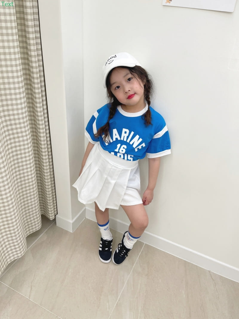Honeybee - Korean Children Fashion - #designkidswear - Color Marine Tee - 4