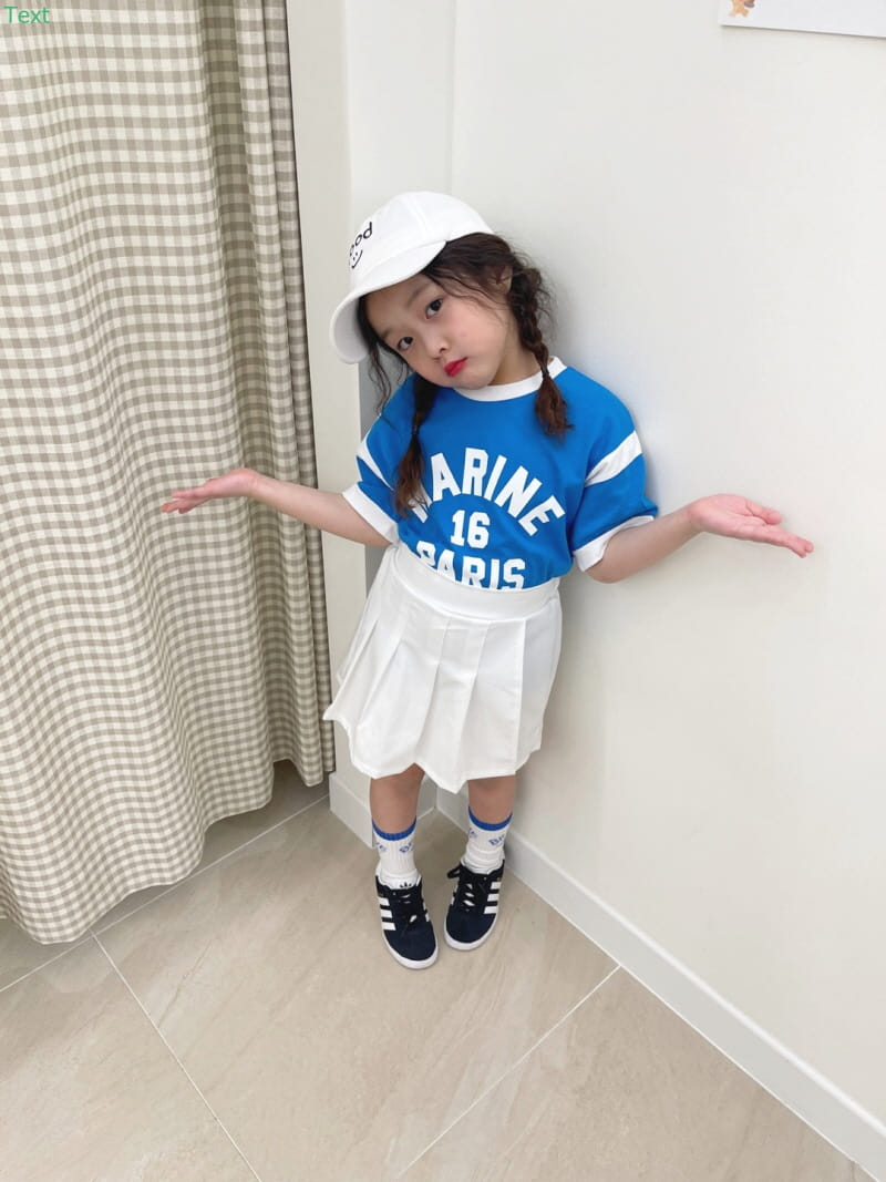 Honeybee - Korean Children Fashion - #fashionkids - Color Marine Tee - 5