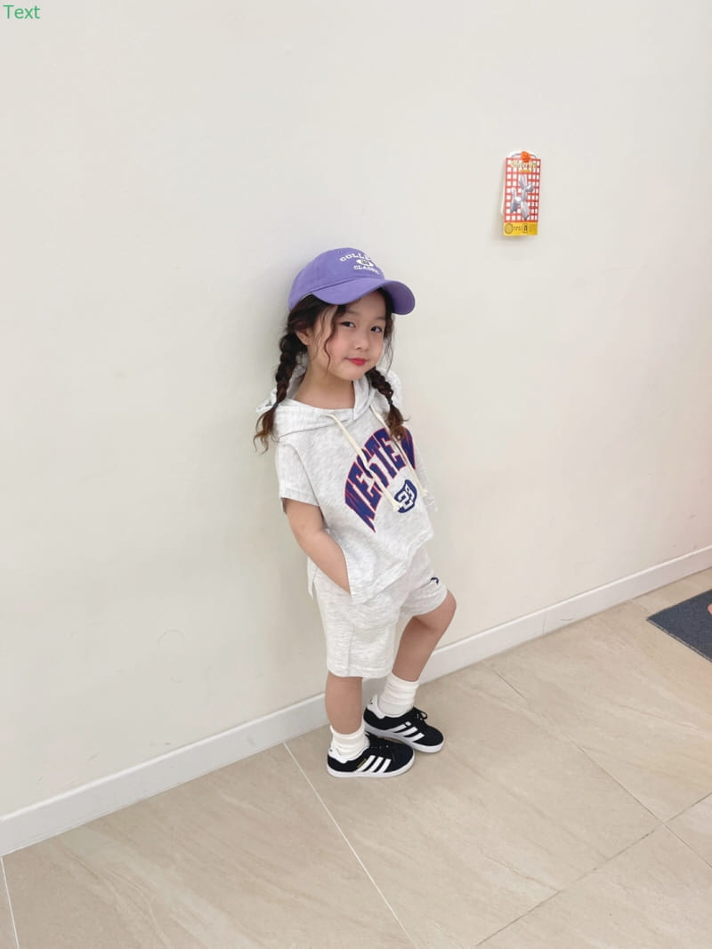 Honeybee - Korean Children Fashion - #kidsshorts - Hoody Cape Top Bottom Set - 9