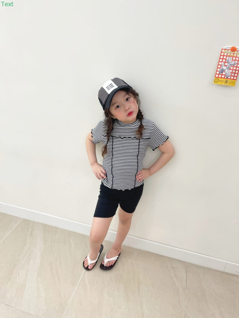 Honeybee - Korean Children Fashion - #minifashionista - Stripes Rib Tee - 10