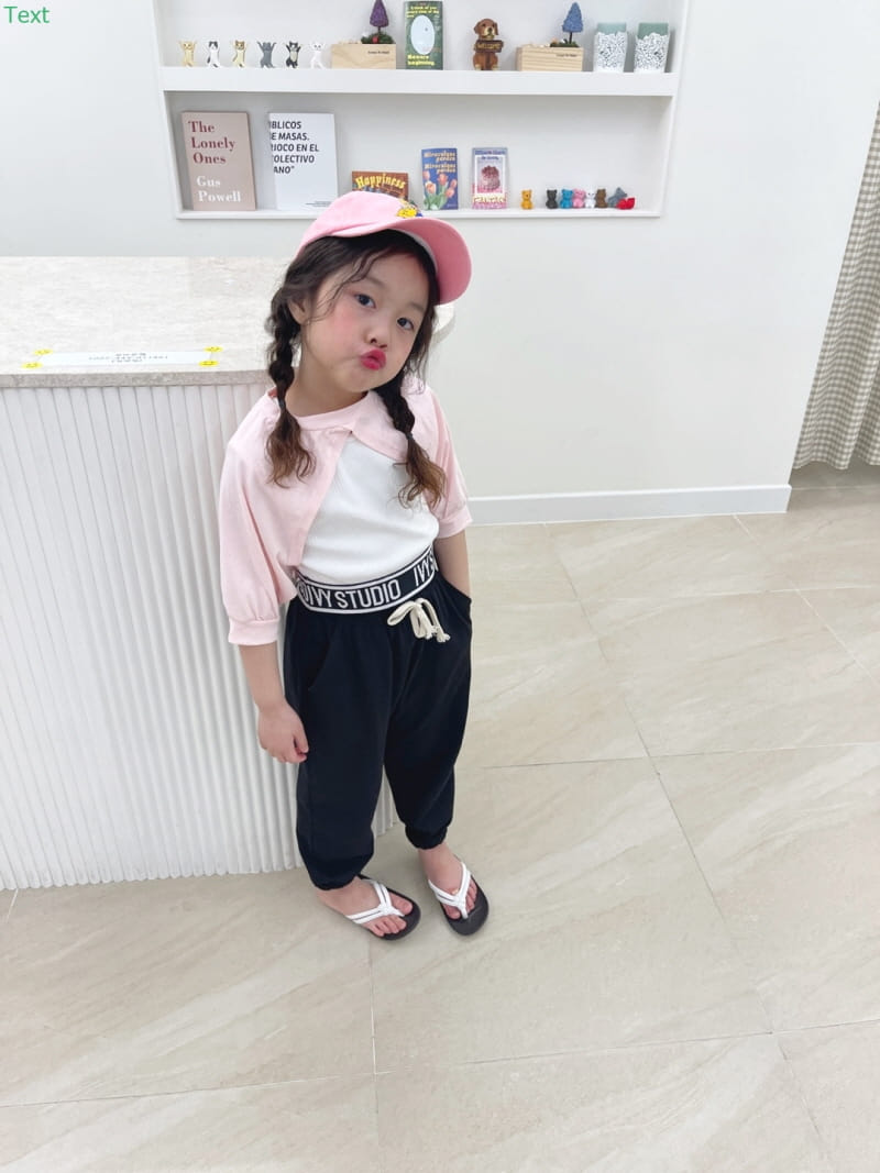 Honeybee - Korean Children Fashion - #stylishchildhood - Crop Shoulder Tee - 6